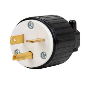 [미국배송] 테킷 NEMA 5-20P 남성 플러그 전기 어댑터 산업용 등급 20A 125V 스트레이트 블레이드 US 3 PRONG 5 20P 전원 변환기 접지 커넥터 코드 콘센트 교체 UL 목록(5-20P)