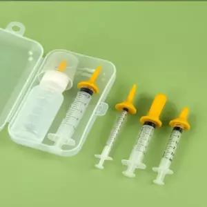 강아지 고양이 수유 주사기 세트 반려동물 수유기 새끼고양이 분유