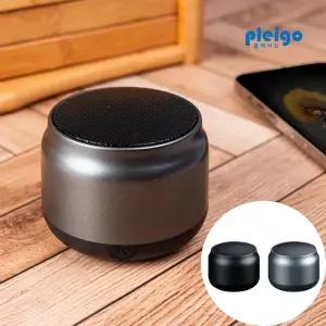 플레이고 휴대용 미니 블루투스 무선 스피커 TWS모드 FM라디오 TF카드 AUX유선 C타입충전 소형 브루투스