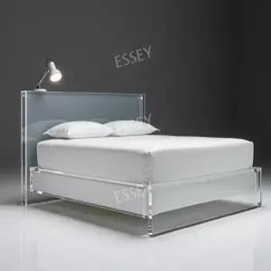 아크릴 침대프레임 투명 이사 프레임 침대 신혼 인테리어 맞춤제작