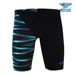 [하프클럽/]XBLUE 남자 탄탄이 5부 수영복 N152645 실내수영복세트