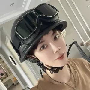 자전거헬멧 하이바 클래식 스쿠터 오토바이 빈티지 바이크헬맷 경량 킥보드