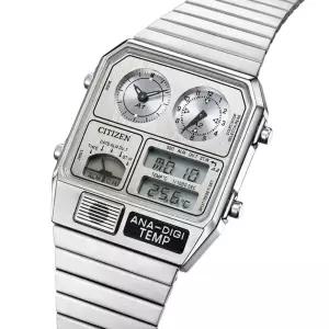 시티즌 컬렉션 크로노그래프 쿼츠 실버 풀메탈 스테인리스 손목시계 JG2101-51H 일본 정품 CITIZEN