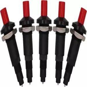 미터 스타 히터 원 아울렛 피에조 점화기 스파크 플러그 푸시 버튼 세라믹 팩 5개 포함