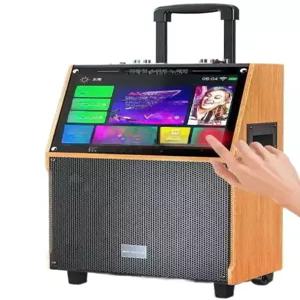 노래방기계 차량용 부스 마이크 이동식 녹음기능 블루투스