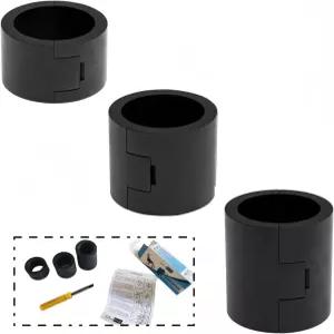 스플렌드샵 사무실 의자 실린더 수리 키트 3Pcs 범용 사이즈 블랙 나일론 조절 가능한 높이 최대 350파운드