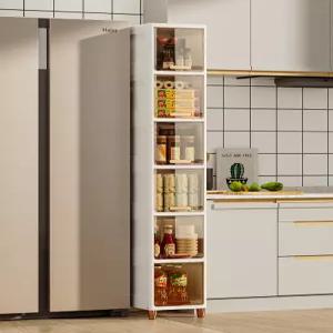 틈새장25cm 다용도 주방 틈새 수납장 장식장 2층