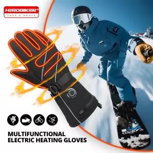 발열장갑 히팅 겨울 전기 가열 열선 따뜻한 스키 스노보드 사냥 낚시 방수 충전식