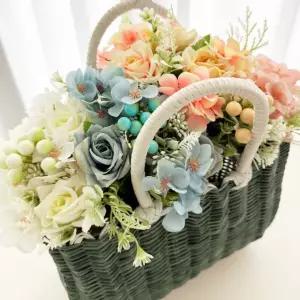 졸업식 러블리꽃다발 장미 인테리어 데코 플라워 로즈 인조 부케 웨딩 소품 조화 추천 센터피스 기획상품