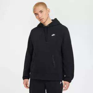 나이키 남녀공용 클럽 윈터라이즈드 풀오버 후디 후드티 블랙 FZ0661-010