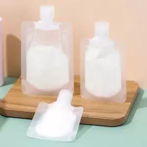(선택 30ml 소분용기)휴대용 소분 비닐팩 파우치 용기 100ml
