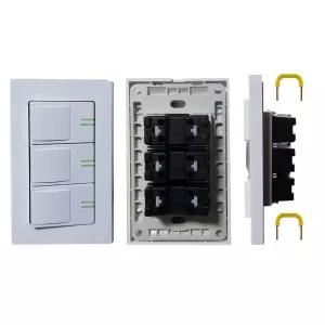 와이드 표준 일신 3구 스위치 조명 삼구 스위치 콘센 스위치 콘센트
