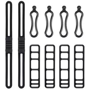 자전거 실리콘 마운트 밴드 자전거 라이트 고무 스트랩 헤드라이트 테일라이트 고정용 범용 액세서리 부품