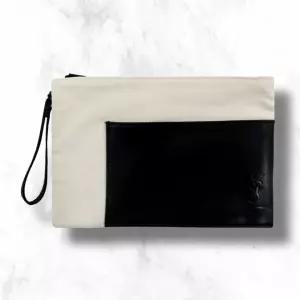 오늘의향수 입생로랑뷰티 코튼 블랙포켓 파우치 노벨티정품