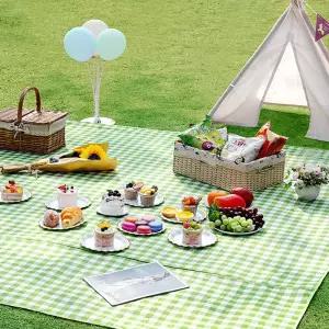 대형 방수 피크닉 매트 2M 돗자리 소풍 나들이 캠핑/소품/감성/어린이/유아/야외/놀이/두꺼운/텐트/휴대