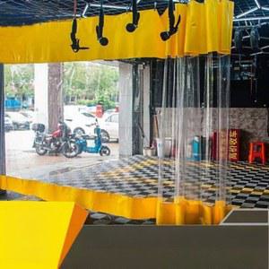 비닐 방수 커튼 슬라이딩 커텐 투명 자바라