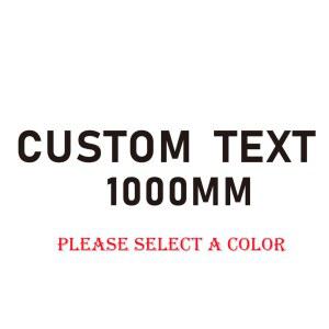 1000mm 커스텀 스티커-비닐 데칼 텍스트 이름 레터링 숍 자동차 윈도우 밴