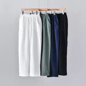 77 88 99 100 105 빅사이즈 레깅스 타이즈 팬츠 스판 요가 여름 캐주얼 여성 바지 느슨하고 편안한 면 및