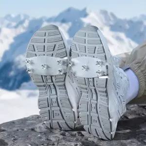 스파이크형 눈길 스노우라인 시티 아이잰 미끄럼방지 실리콘 운동화 도시형 아이젠 투명 경량