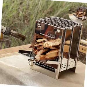 접이식 사각난로 소형 휴대용 화로대 불멍 장작 난로