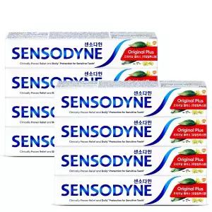 센소다인 오리지날 플러스 치약 유칼립투스향 100g 8개