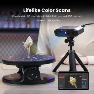 3D 프린터 스캐너 정밀도 최대 2 fps 물체용 16 스캔 소형 MINI 고속 보석 0.02mm Revopoint