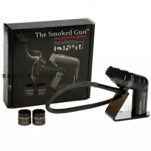 훈제기 훈제 스모킹건 스모크 회색 훈연기 고기 칵테일 푸드
