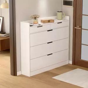 미니 틈새 현관장 리바트 수납장 원룸 키큰 가정용