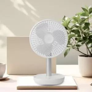 미니 선풍기 데스크 사무실 책상 무선 휴대용 (WFHOIIF)