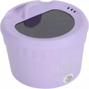 휴대용 라멘 쿠커 450W 1.2L 이중층 단열 전기 냄비 미니 파스타 만두국용 자동 전원 끄기 (미국 플러그