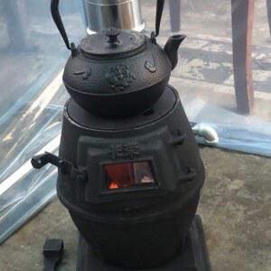 주물화목난로 가정용 장작난로 주물 나무 S사이즈 화목 43 1cm 블랙 실내 펠렛