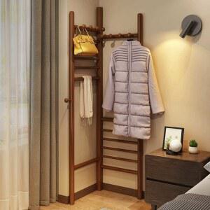 코너 옷걸이 행거 수납장 우주밍 구석 디자인 기숙사 북유럽 화이트 철제 매장용