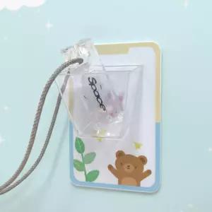 블라인드 안전박스 곰돌이 아크릴 케이스 벽부착 블라인드줄 정리 줄사고방지 어린이집 유치원