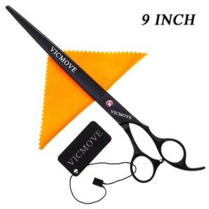 9 인치 전문 미용 가위 살롱 이발사 헤어 애완견 미용 가위, 고품질