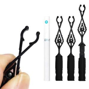 3개입 니키500 담배 홀더 집게 손잡이 연초 손가락 냄새 방지