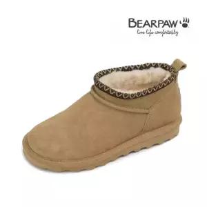 [베어파우](하남점)(BEARPAW) 여성 방한 숏 양털부츠 SUPER SHORTY DECO 아이스커피 K3112243QD