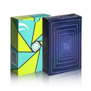 크리 에이 티브 컬렉션 미래 지향적 인 카드 놀이 방수 포커 카드 게임 파티 및 선물을위한 55PCS 매직 데