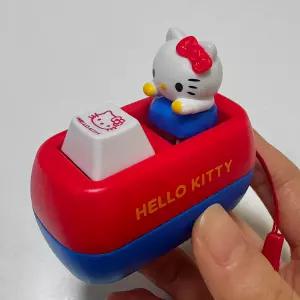 헬로키티 키보드 키링 고양이 키캡 키링 스트레스 해소 장난감