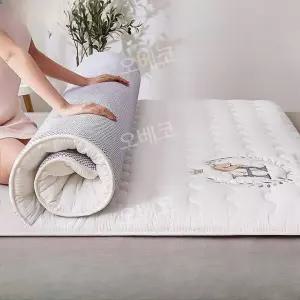 원룸매트리스 바닥다다미 학생 기숙사 침실 배드 침대 섬유 모던 거실