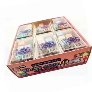 LED키보드 플유 파스텔톤 테트리스 LED 키보드 딸깍이