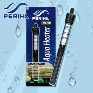 페리하 HC-50 50W 관상어 20~50L 수조 이중 방수캡 쿼츠 유리 고급형 조절 히터