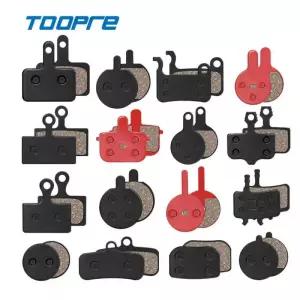 림브레이크 자전거 세미메탈 디스크 브레이크 패드 세미메탈릭 유압 MTB 바이크 전기 자전거용