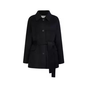 [셀러허브]헤지스 여성s 핸드메이드 하프 코트 네이비 HSCO6A101N2 (S44811183)