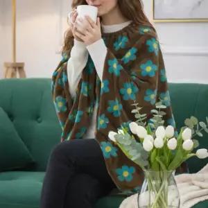 [나와니스] 국산 레트로 멀티담요 (어깨숄  무릎담요)