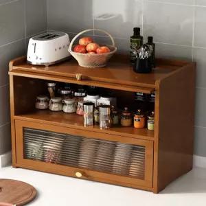 원목 카페장 엔틱 찬장 다용도 선반장 찻장 그릇 수납장