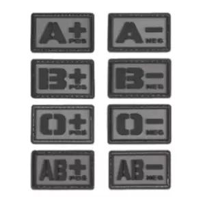 찍찍이 패치 그레이 밀리터리패치 군인혈액형