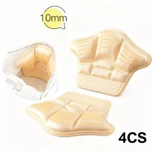 운동화 구두 큰 신발 사이즈 줄이기 뒤꿈치 뒷꿈치 보호 수선 잘라쓰는 까짐 방지 붙이는 푹신한 패드 10mm 4PCS
