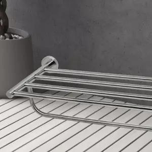 [블루마켓]무광 스텐레스 수건 선반2단 욕실 화장실 스텐선반 수건걸이 2단수건걸이 화장실수건걸이 화장실