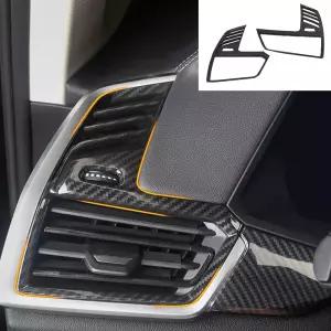 BMW X6 G06 대쉬보드 중단 양측면 카본 송풍구 커버 24년이전