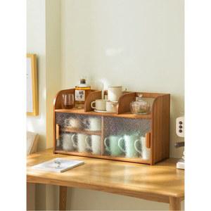 원목 레트로 찬장 주방 컵보드 소형 앤티크 설치포함 무지개[블랙]45길이 다기장 수납